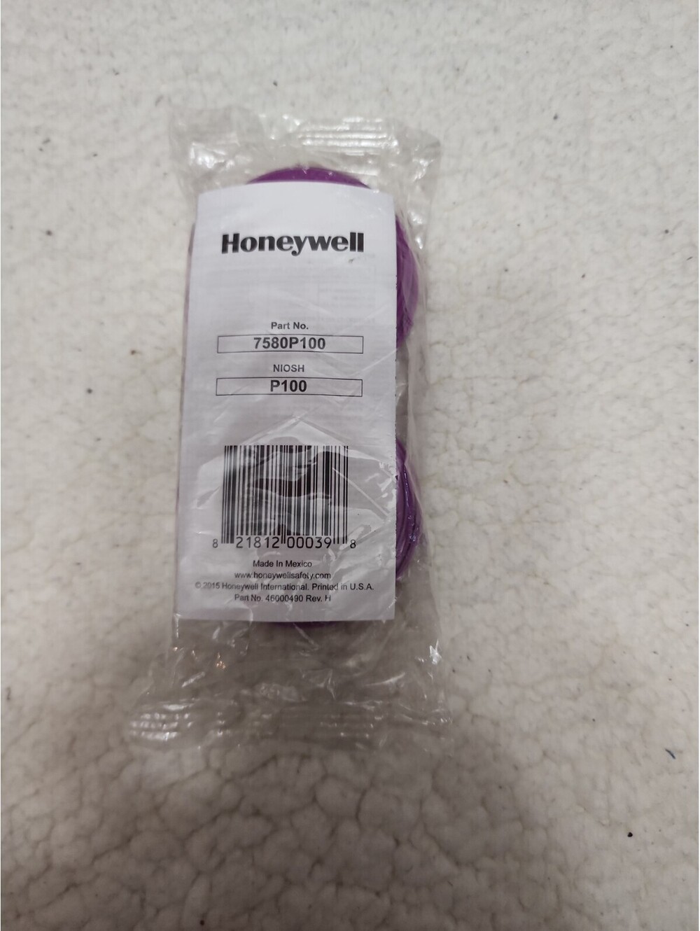 Honeywell North part number 7589P100 new